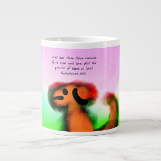jesus love hope large coffee mug