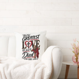 Jesus love is unconditional cushion