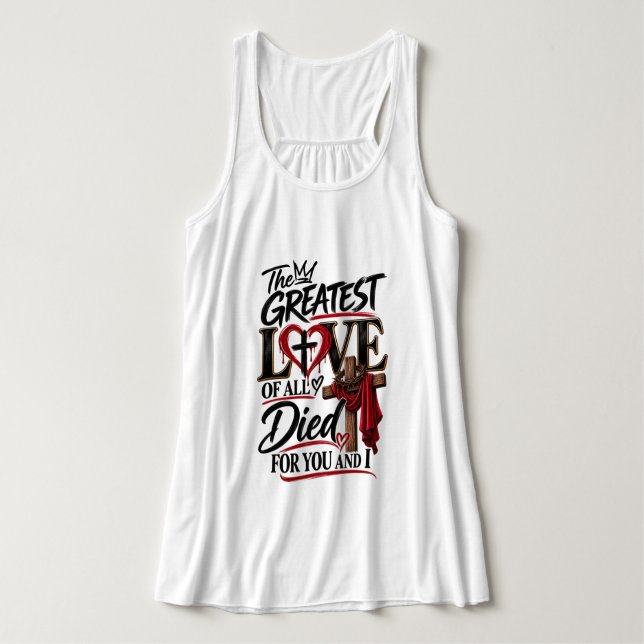 Jesus love is unconditional  singlet (Design Front)