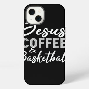 Jesus Love Jesus Coffee And Basketball iPhone 13 Case