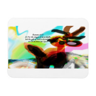 jesus love joy magnet