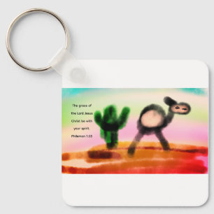 jesus love  key ring