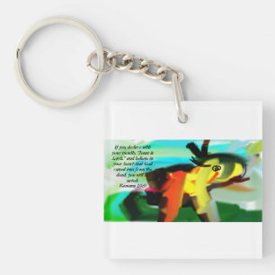 jesus love  key ring