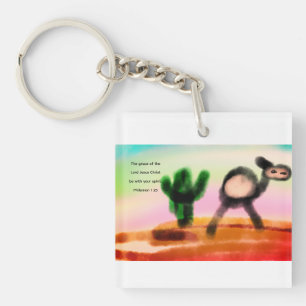 jesus love  key ring