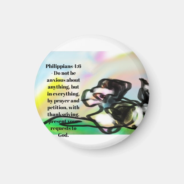 jesus love  magnet (Front)