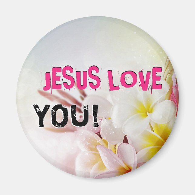 JESUS LOVE MAGNET (Front)