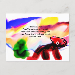 Jesus love you postcard
