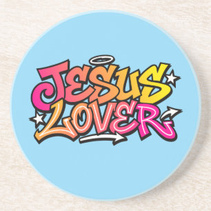 Jesus Lover Sandstone Coaster