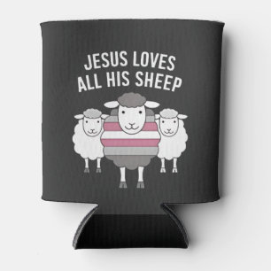 Jesus Loves All His Sheep LGBT Pride Month Can Cooler