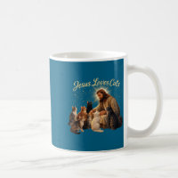 Jesus Loves Cats Christian Cat Lover Jesus Hugs Ca