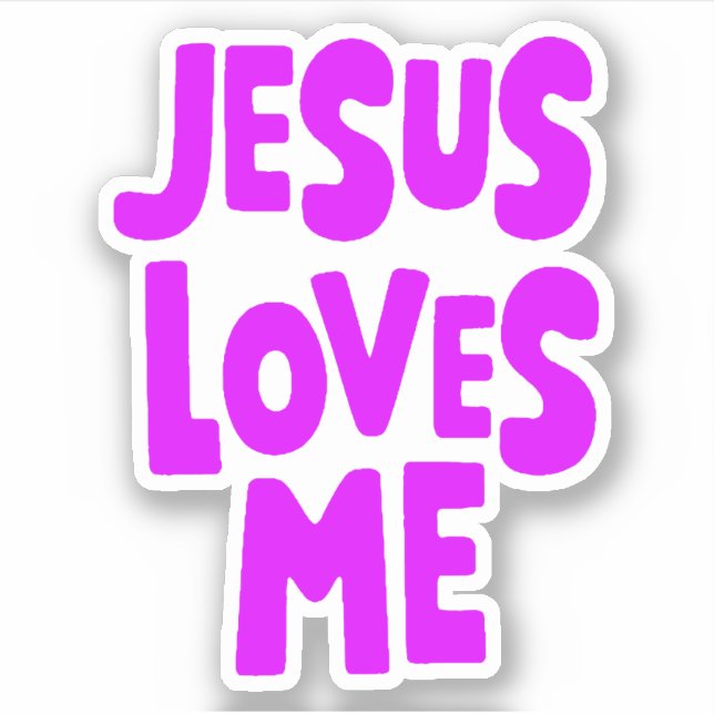 Jesus loves me (Front)