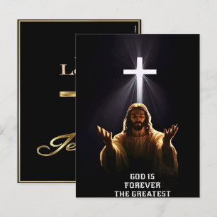 Jesus Loves Me 2025 Holiday Faith 2026 Postcard