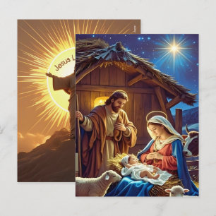 Jesus Loves Me 2025 Holiday Faith 2026 Postcard