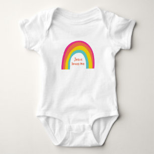 Jesus loves me baby Bodysuit One-Piece