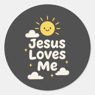 Jesus Loves Me Christian Sticker
