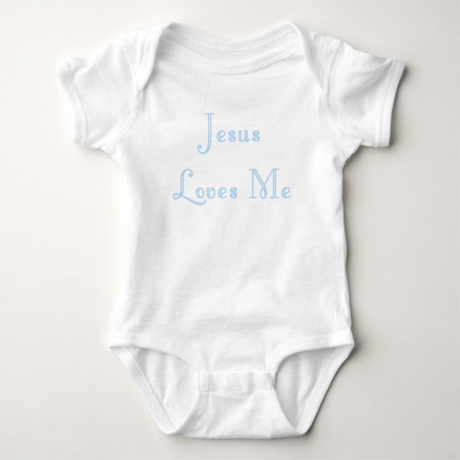 JESUS LOVES ME-INFANT CREEPER (Front)