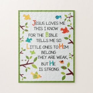 Jesus Loves Me Jigsaw Puzzle