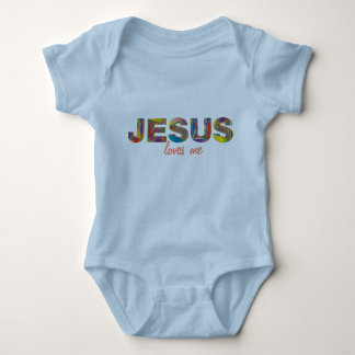 Jesus Loves Me Onsie for Baby Bodysuit