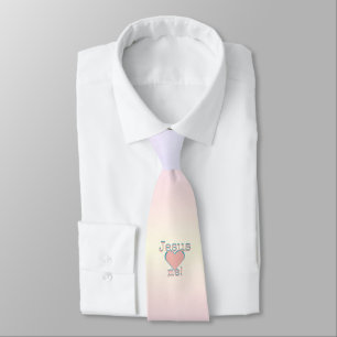 Jesus loves ♥ me! Pastel – pastellfarben – colored Tie