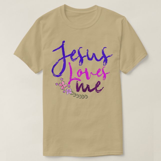 Jesus loves me T-Shirt (Design Front)