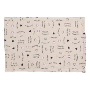 Jesus Loves Me Tan Pillowcase