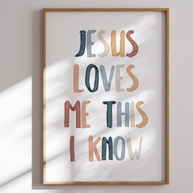 Jesus loves me this I know poster (Creator Uploaded)