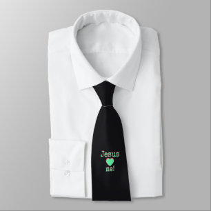 Jesus loves me! tie