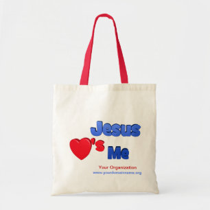 Jesus Loves Me Tote Bag