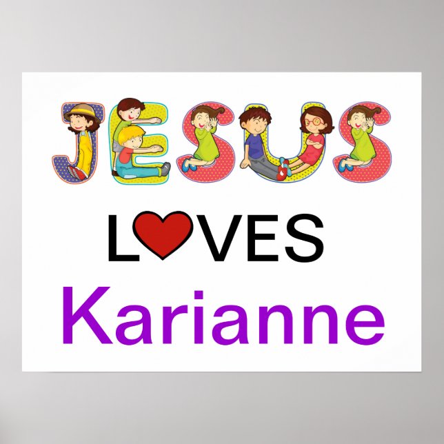 Jesus Loves ... - SRF Poster (Front)