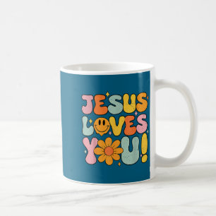 Jesus loves teen girl christian cute church giftJe Coffee Mug