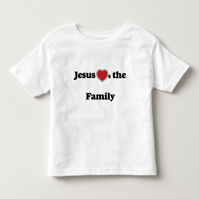 Jesus Loves Toddler T-Shirt (Front)