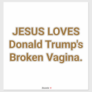 Jesus Loves Trump Hankamer Artjunkhaus Peace Comic