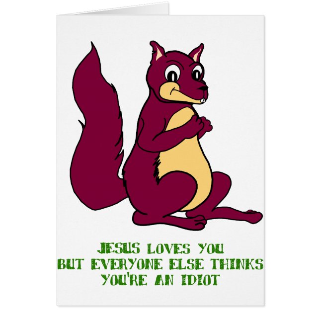 Jesus loves you ... (Front)