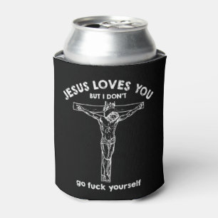 Jesus loves you but i don't T-ShirtIf you like hap Can Cooler