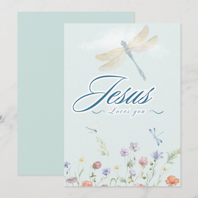 Jesus Loves You Card (Front/Back)
