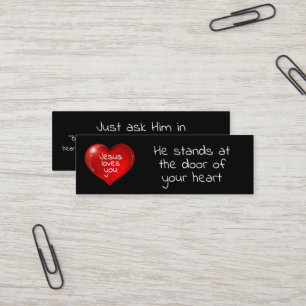 Jesus loves you Card