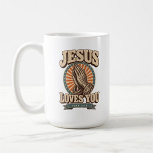Jesus Loves You Christian Classic Mug