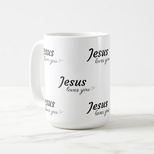 Jesus Loves You Coffee Mug