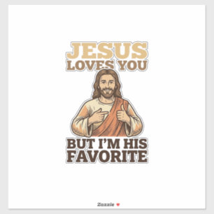 Jesus Loves You Funny Vintage Faith Shirt Design_1