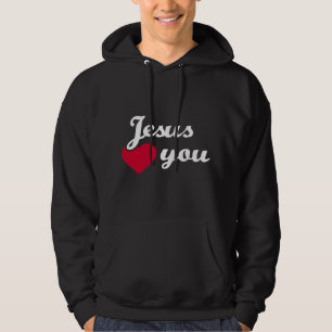 Jesus loves you hoodie