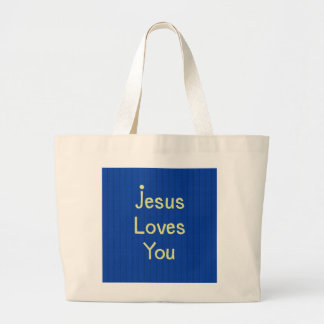 Jesus Loves You Jumbo Tote
