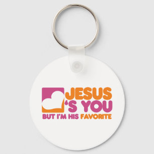 Jesus Loves You Key Ring