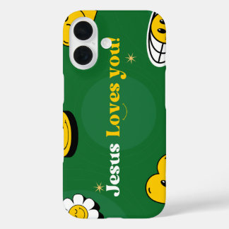 Jesus Loves You Smile Cute iPhone / iPad case