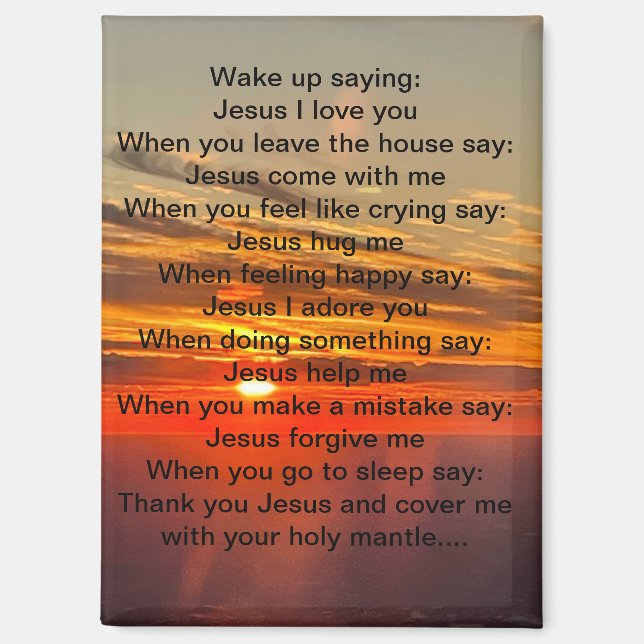 Jesus magnet  (Front)