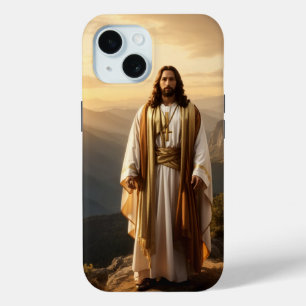 Jesus Majesty At Sunrise Christian iPhone 15 Case