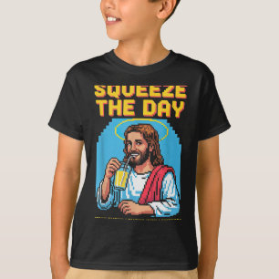 Jesus Making Lemonade Funny Christian Mens Womens T-Shirt
