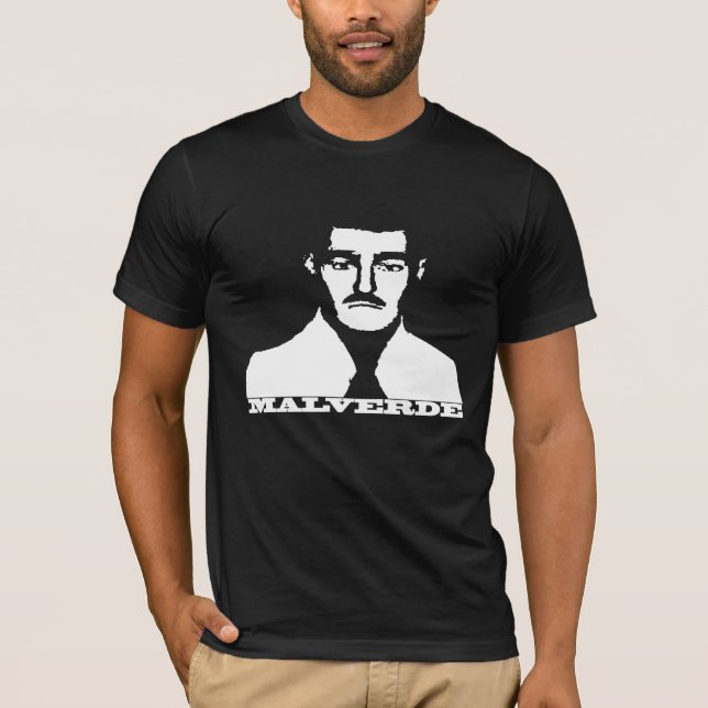 Jesus Malverde Stencil Shirt (Front)