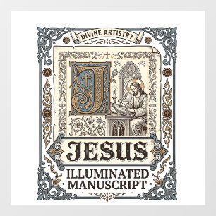 Jesus Manuscript Jesus Christian Faith Vintage