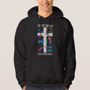 Jesus & Marine Biology Marine Biologist Hoodie