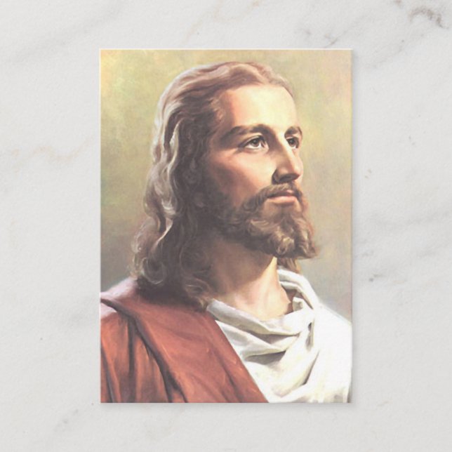 Jesus Memorials & Keepsakes Business Card (Front)